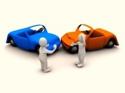 Cartoon Car Crash Accident drawing