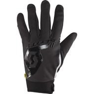photo of a black motorcycle glove