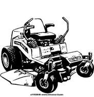 Zero Turn Lawn Mower Clip Art N8