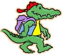 Gator Clip Art N11