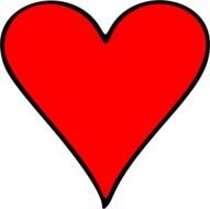 Playing Card Heart Symbol N5