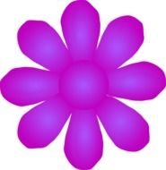Yellow Flower Clip Art N41