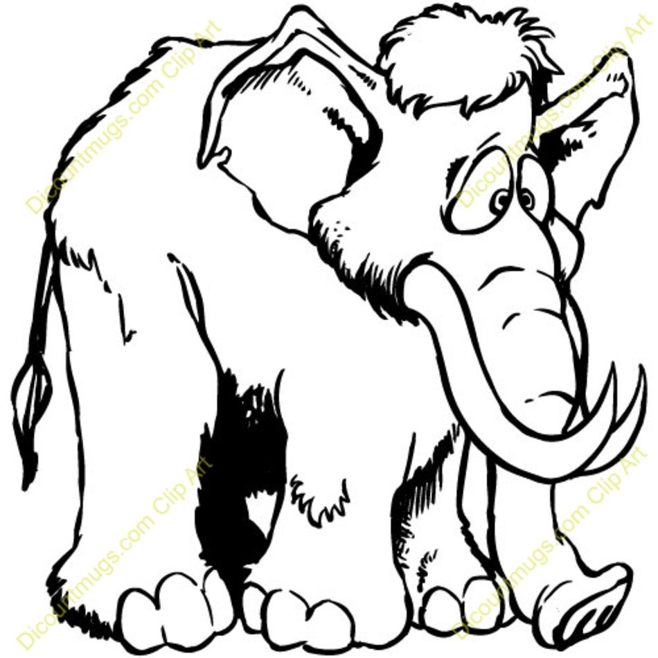 Mammoth Clip Art N6