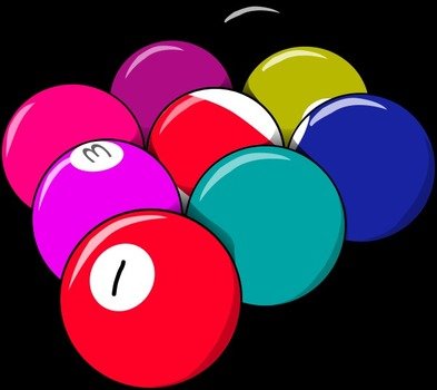Pool Balls Clip Art N21