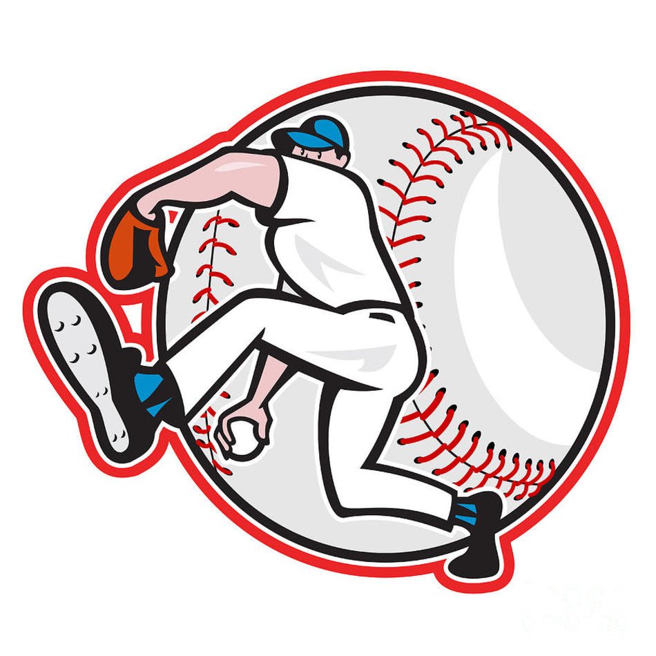 Cartoon Baseball Player Clip Art N26