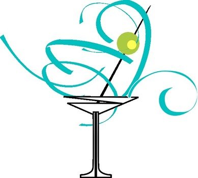 Cocktail Glass Clip Art N15