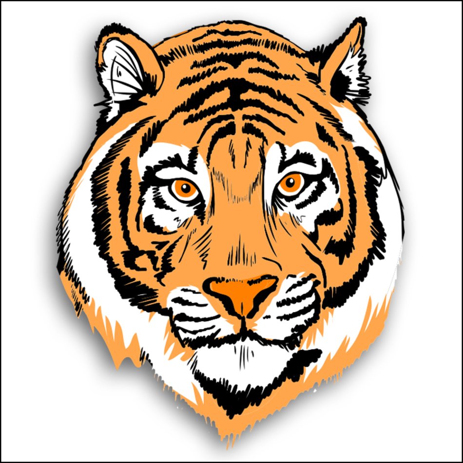 Panther Head Clip Art N13