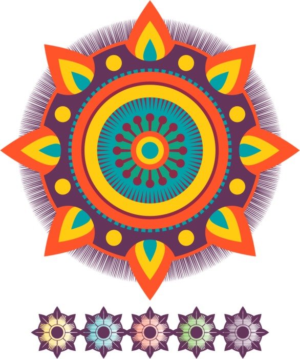 Mandala Flames By Viscious Speed