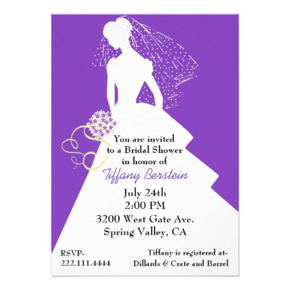Bridal Showers Invitations Clip Arts N3