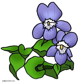 New Jersey State Flower Clip Art