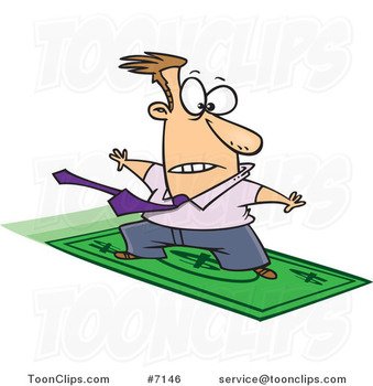 Rich Man Cartoon N6