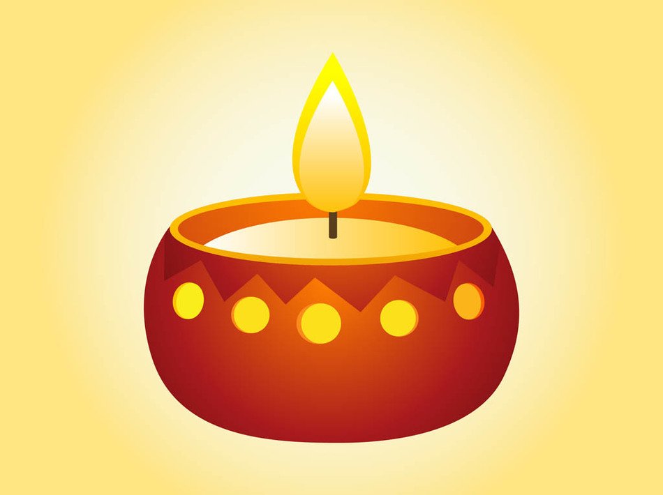 Candle Vector darwing