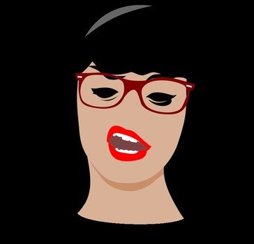 portrait of an arrogant woman