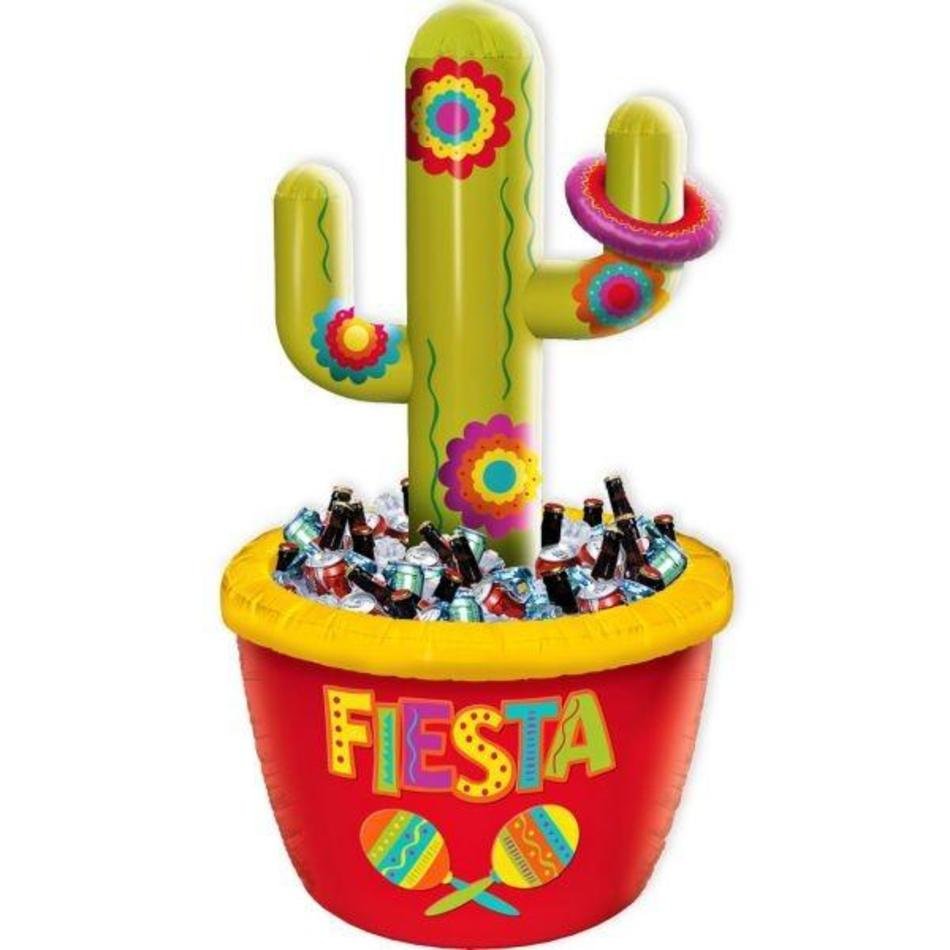 Fiesta Inflatable Cactus Cooler