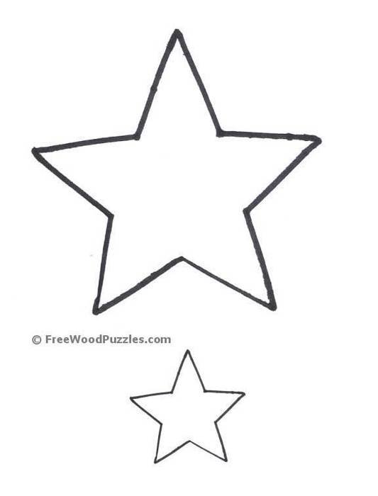 Printable Star Pattern