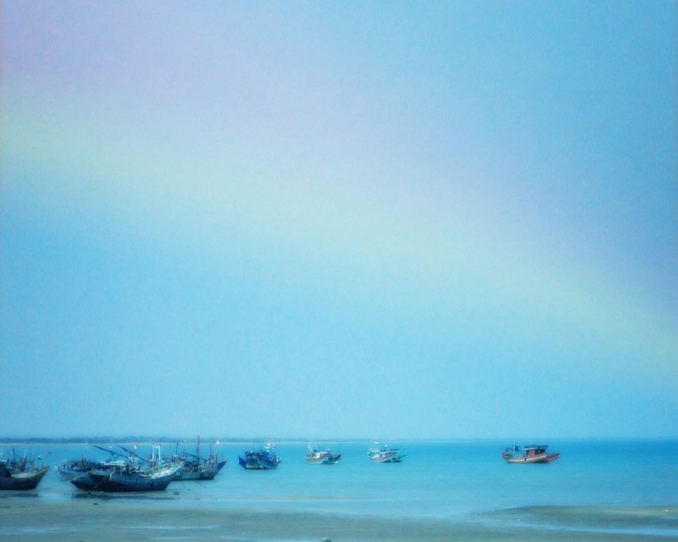 boats on the coast as a picture for clipart