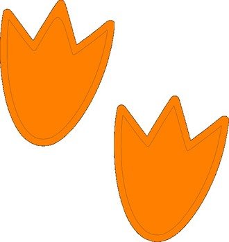 Dinosaur Foot Clip Art