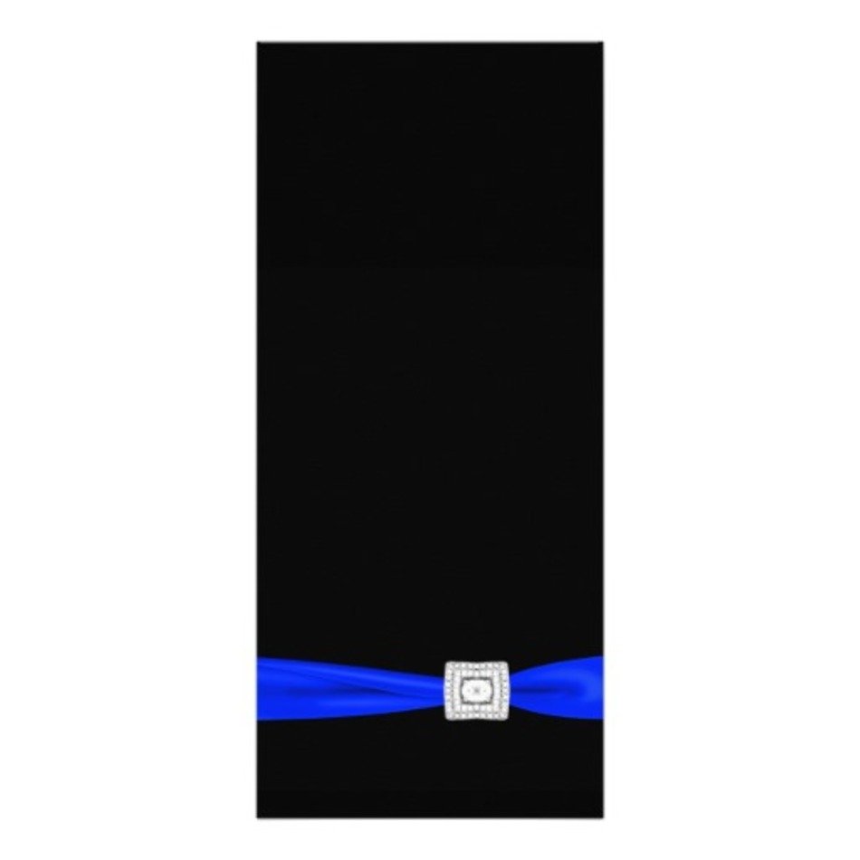 Royal Blue And Black Wedding