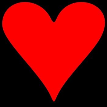 Playing Card Heart Symbol N5