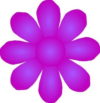 Yellow Flower Clip Art N41