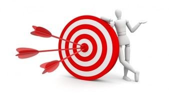 target in arrows