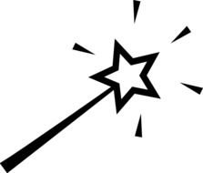 Magic Wand Clip Art N44