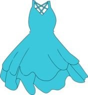 Wedding Dress Clip Art N21