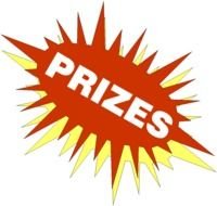 prize symbol on a white background