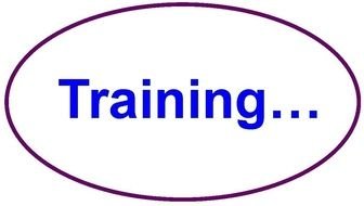 oval with the inscription advanced training
