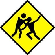 Warning Road Sign Clip Art Free