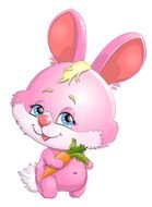 rabbit with carrot