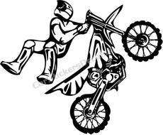Dirt Bike Coloring Pages N6