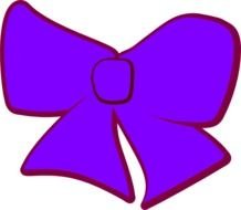 Blue Bow Clip Art N7