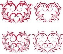 Valentine Heart Clip Art Vector N2