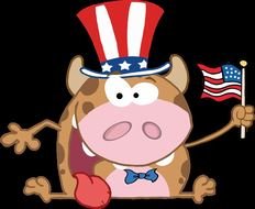 Beautiful Independence Day 2015 Cartoons Clipart