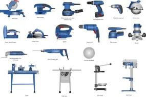 Diiferent power tools