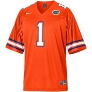 Nike Florida Gators 1 Youth Replica Football Jersey Orange