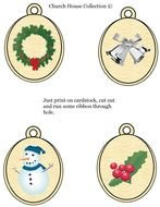 Kids Christmas Ornament drawing