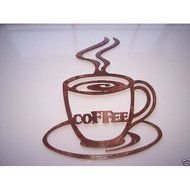 Coffee Cup Wall Art Decoration For Kitchen