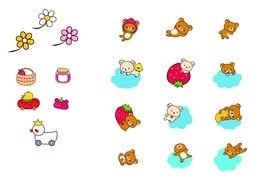 Cartoon Animals as a picture for clipart