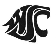 Washington State Cougars Logo WSU N4