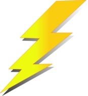 Thunder Bolt Clip Art N2