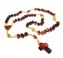 beads cross drawing