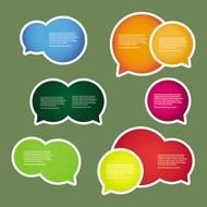 Free Vector Speech Bubble