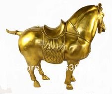 Statue Tang Horse Bronze Sculpture Copper 3kgChina Mainland