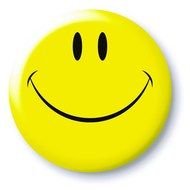 Smiley yellow Face drawing