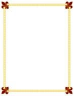 Gold Border Clip Art Free drawing