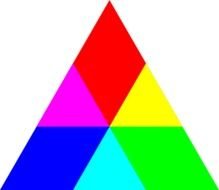 Rainbow Triangle Clip Art N2