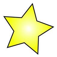 Yellow Star Clip Art N47