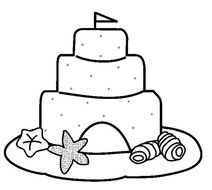 Sand Castle Coloring Pages N2